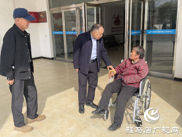 中國殘聯副主席張銀良深入駐馬店殘疾人托養中心看望殘疾人