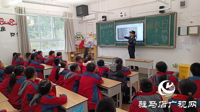 駐馬店市市場監管局經濟開發區分局開展食品安全知識科普講座
