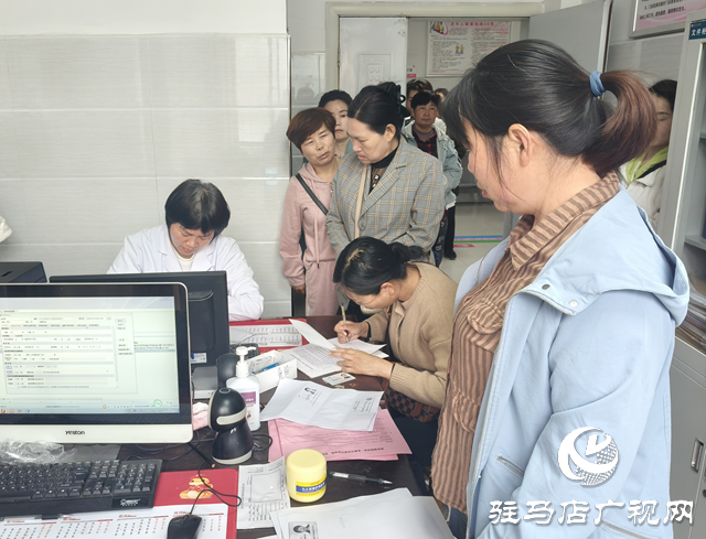 駐馬店經濟開發區開源辦事處開展婦女“兩癌”篩查活動