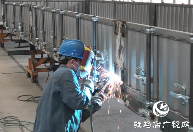 駐馬店中天金駿車輛：智能化生產線火力全開 訂單爆滿沖刺半年紅