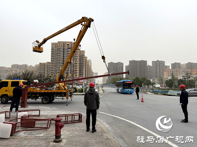 迎戰8級大風！確山縣住建局搶修6處故障保照明