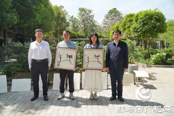 駐馬店職業技術學院書畫藝術專業學生開展實踐教學