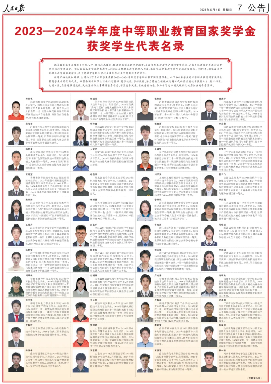 祝賀！河南這10名學生登上《人民日報》