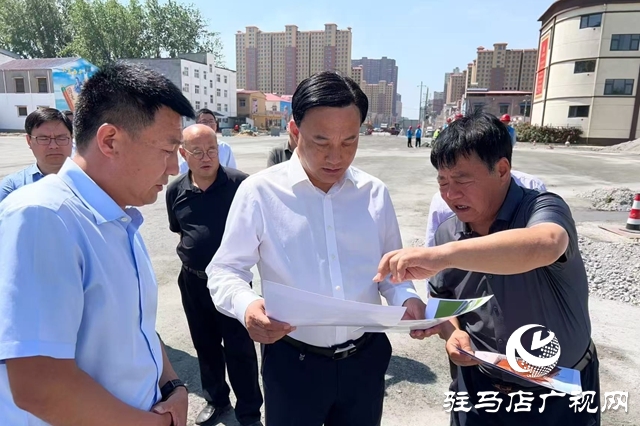  西平縣委書記侯公濤深入城區實地調研“斷頭路”打通工作