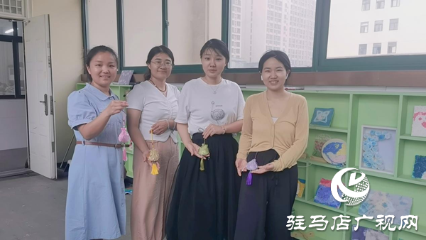 “巧手縫香囊 安康迎端午”——駐馬店市第三十三小學工會組織開展端午節手工制作香囊活動