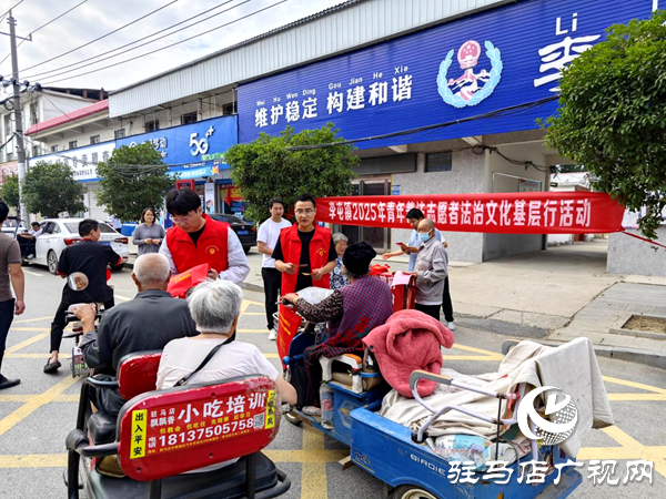 平輿縣李屯鎮：積極開展法治文化基層行活動