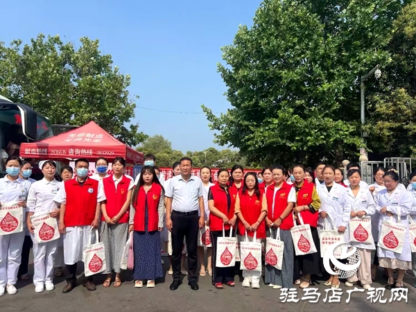 平輿縣星火志愿者協會積極開展“6.14獻血日”志愿服務活動