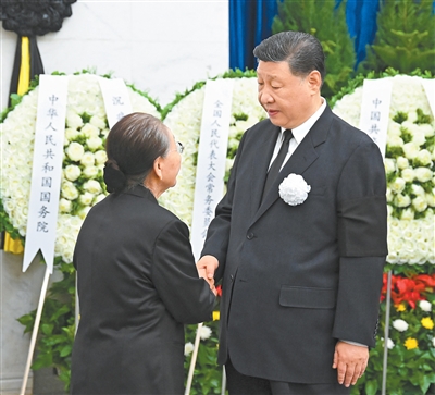 熱地同志遺體在京火化  習近平等到八寶山革命公墓送別