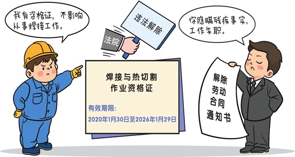 身體殘疾員工正常履職一年多后被解雇