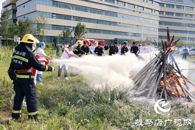 消防知識進醫院 安全“良藥”除火患