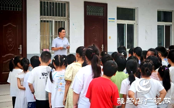 筑牢未成年人安全網  嵖岈山鎮防溺稅宣傳進校園