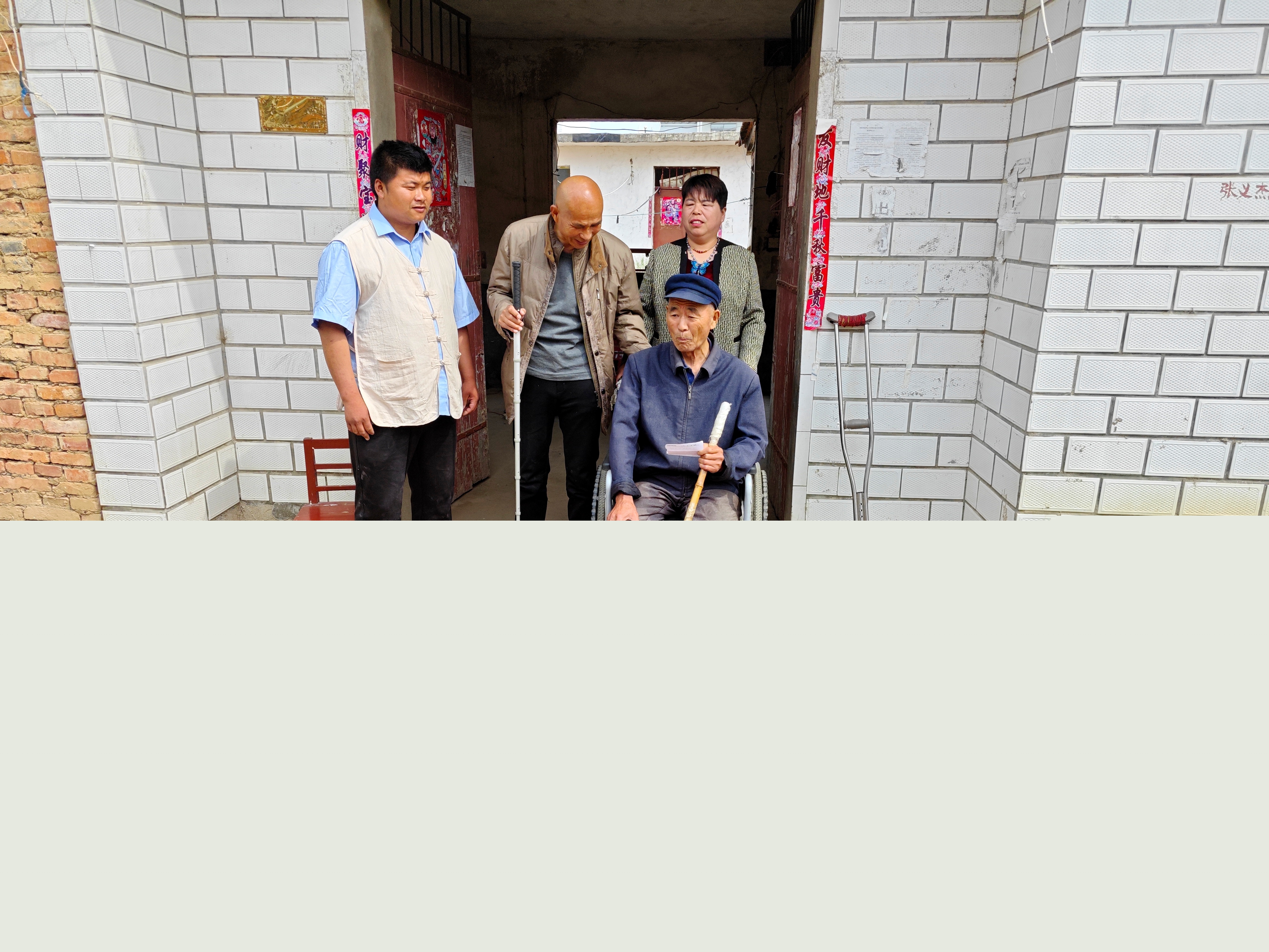 正陽縣：六旬盲人苗應成 熱心公益受稱贊