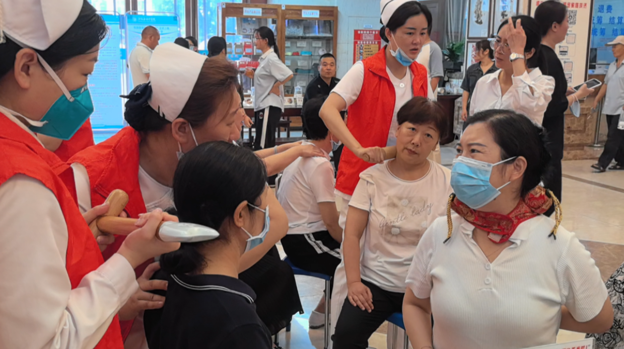 夏至已至，健康先行，駐馬店市中醫院開展“冬病夏治”義診活動