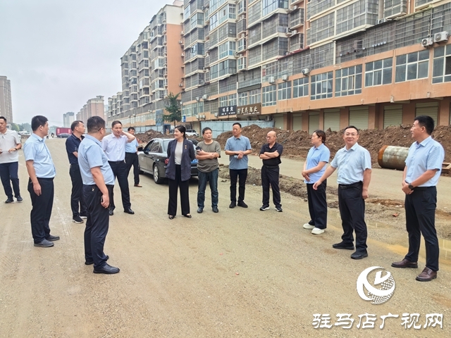  西平縣領導深入柏城街道指導安置交房工作推進民生工程落實落地