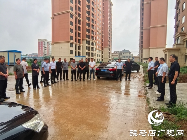  西平縣領導深入柏城街道指導安置交房工作推進民生工程落實落地