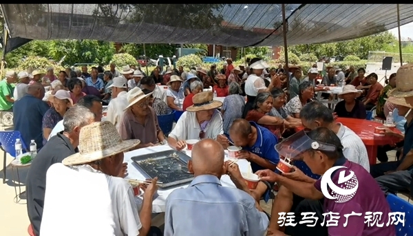 平輿縣萬金店鎮土店村：“七一”系列活動獻禮建黨節，孝善文化潤鄉土