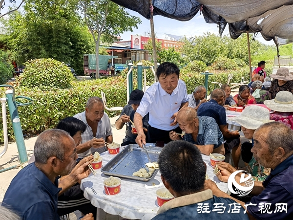平輿縣萬金店鎮土店村：“七一”系列活動獻禮建黨節，孝善文化潤鄉土