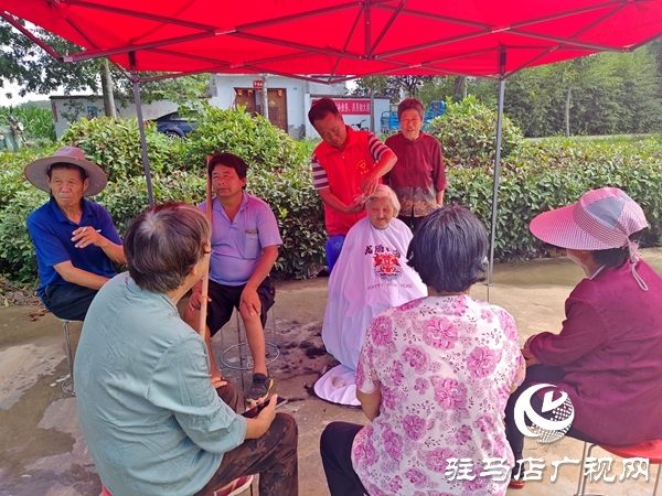 平輿縣萬金店鎮土店村：“七一”系列活動獻禮建黨節，孝善文化潤鄉土