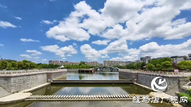 【大美天中】泌陽現“水晶天”！漢風古韻與湖光云影同框