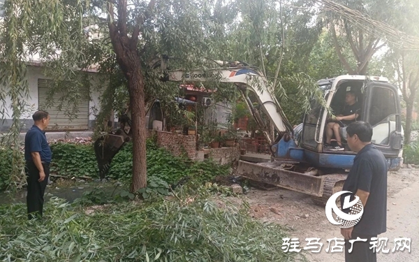  西平縣柏城街道開展溝渠清理專項行動 打造生態水美新柏城