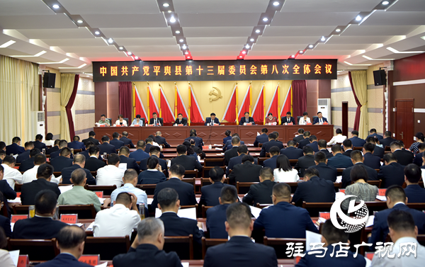 中國共產黨平輿縣第十三屆委員會第八次全體會議召開