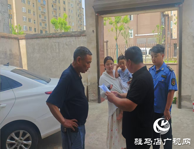 驛城區金橋辦事處扎實推進自建房用作經營場所專項管理工作